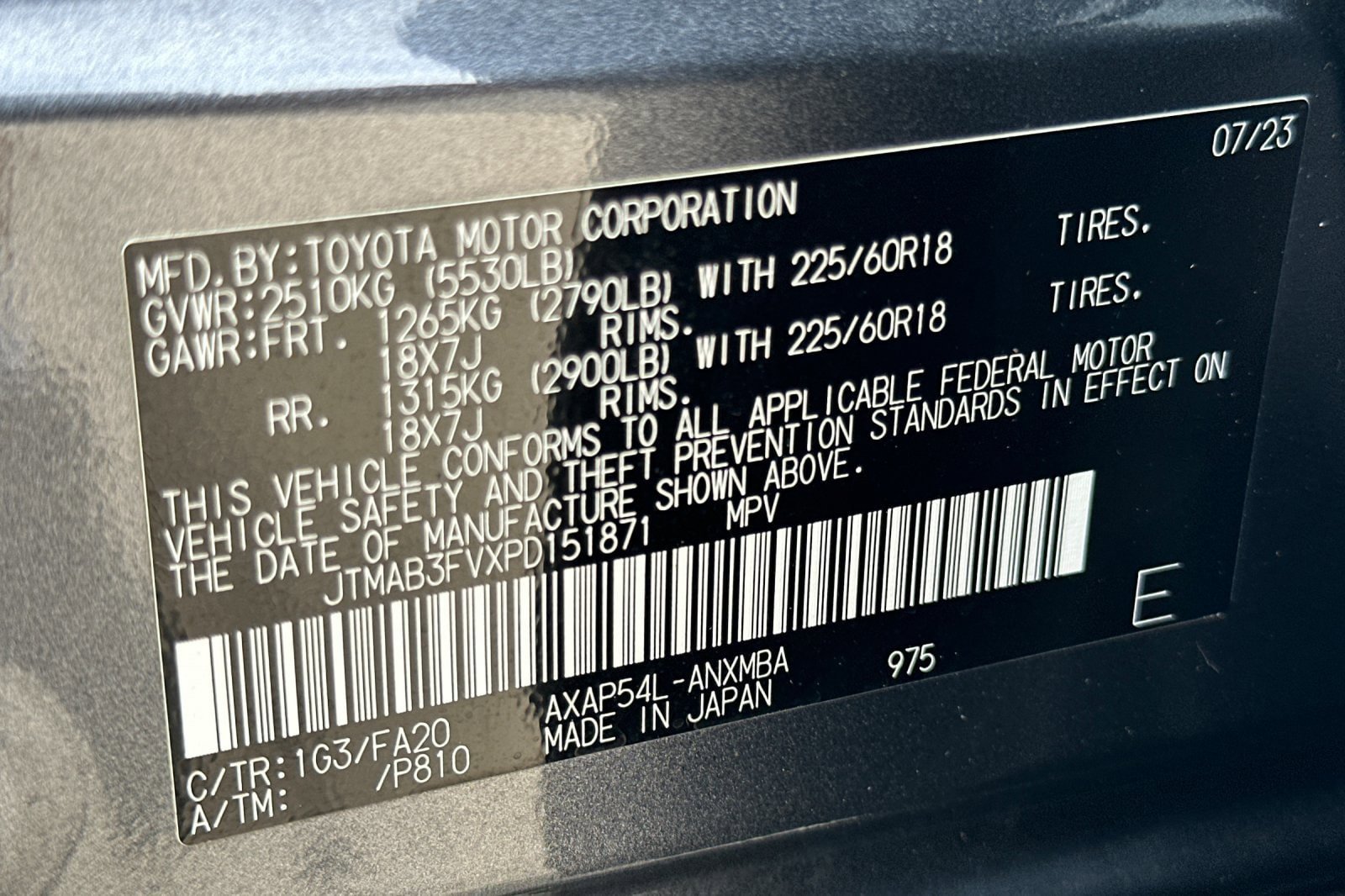 Certified 2023 Toyota RAV4 SE w/ Weather & Moonroof Package AWD/4WD image 29