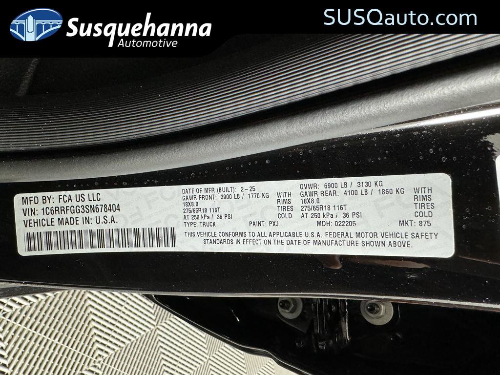 New 2025 RAM 1500 Tradesman w/ Night Edition image 34