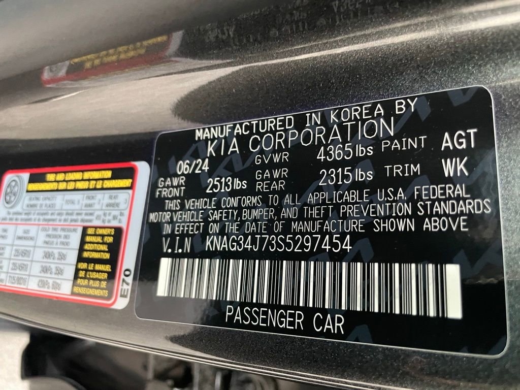 New 2025 Kia K5 EX image 35