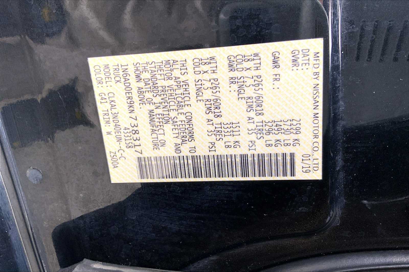 Used 2019 Nissan Frontier SL RWD image 34