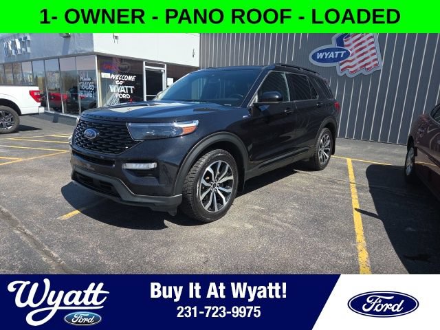 Used 2022 Ford Explorer ST-Line w/ Class IV Trailer Tow Package AWD/4WD image 1