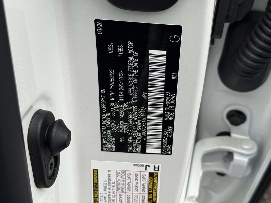 New 2026 Lexus LX 700h Luxury AWD/4WD image 20