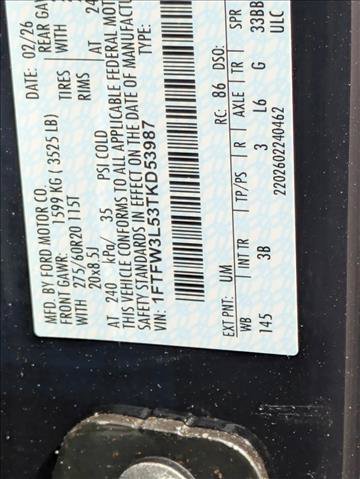 New 2026 Ford F150 XLT w/ Equipment Group 303A High AWD/4WD image 17