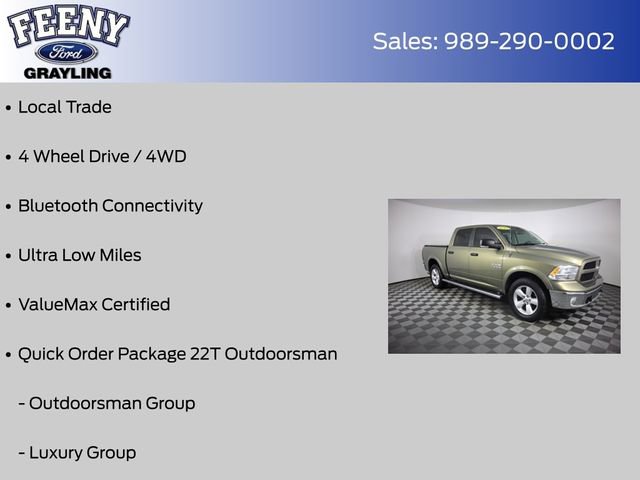 Used 2015 RAM 1500 Outdoorsman image 4