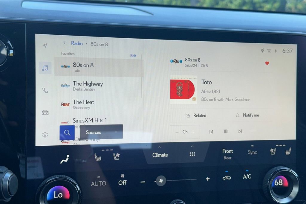 Certified 2023 Lexus RX 500h F Sport w/ Accessory Package (K3) image 18