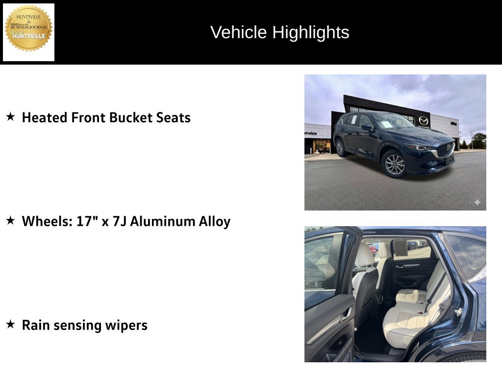 Certified 2025 MAZDA CX-5 AWD 2.5 S w/ Preferred Package image 13