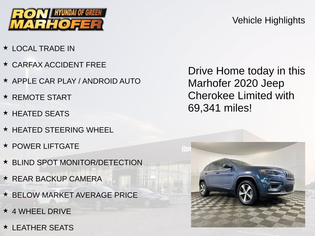 Used 2020 Jeep Cherokee Limited AWD/4WD image 15