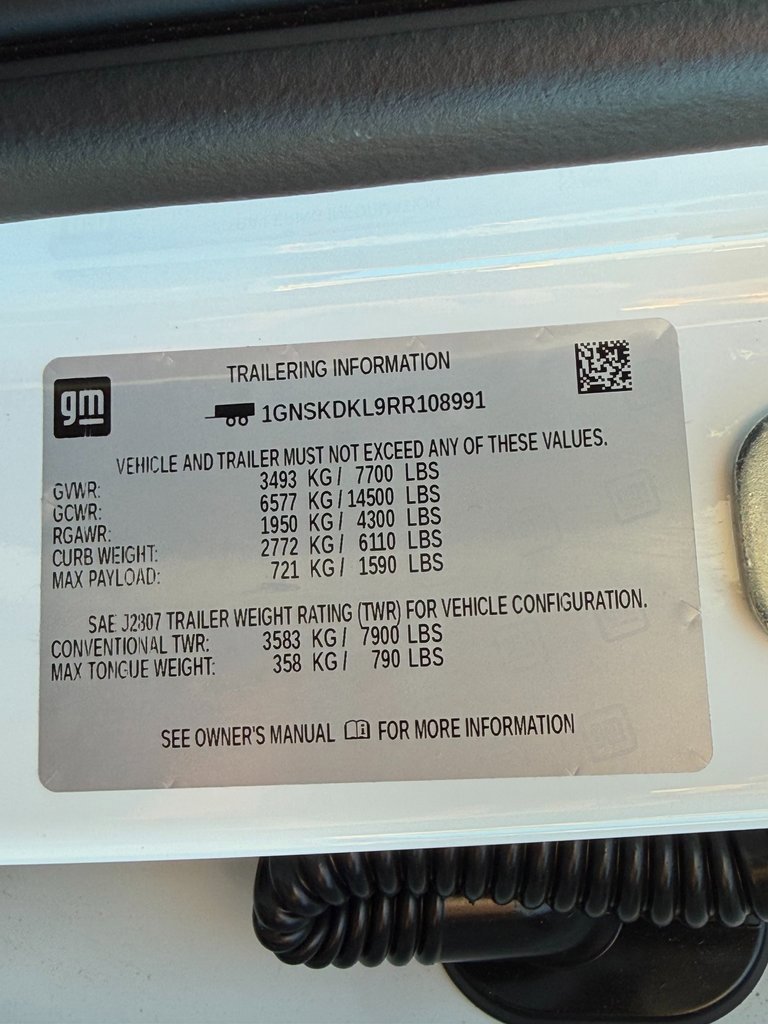 Certified 2024 Chevrolet Suburban Z71 w/ Off-Road Capability Package image 14