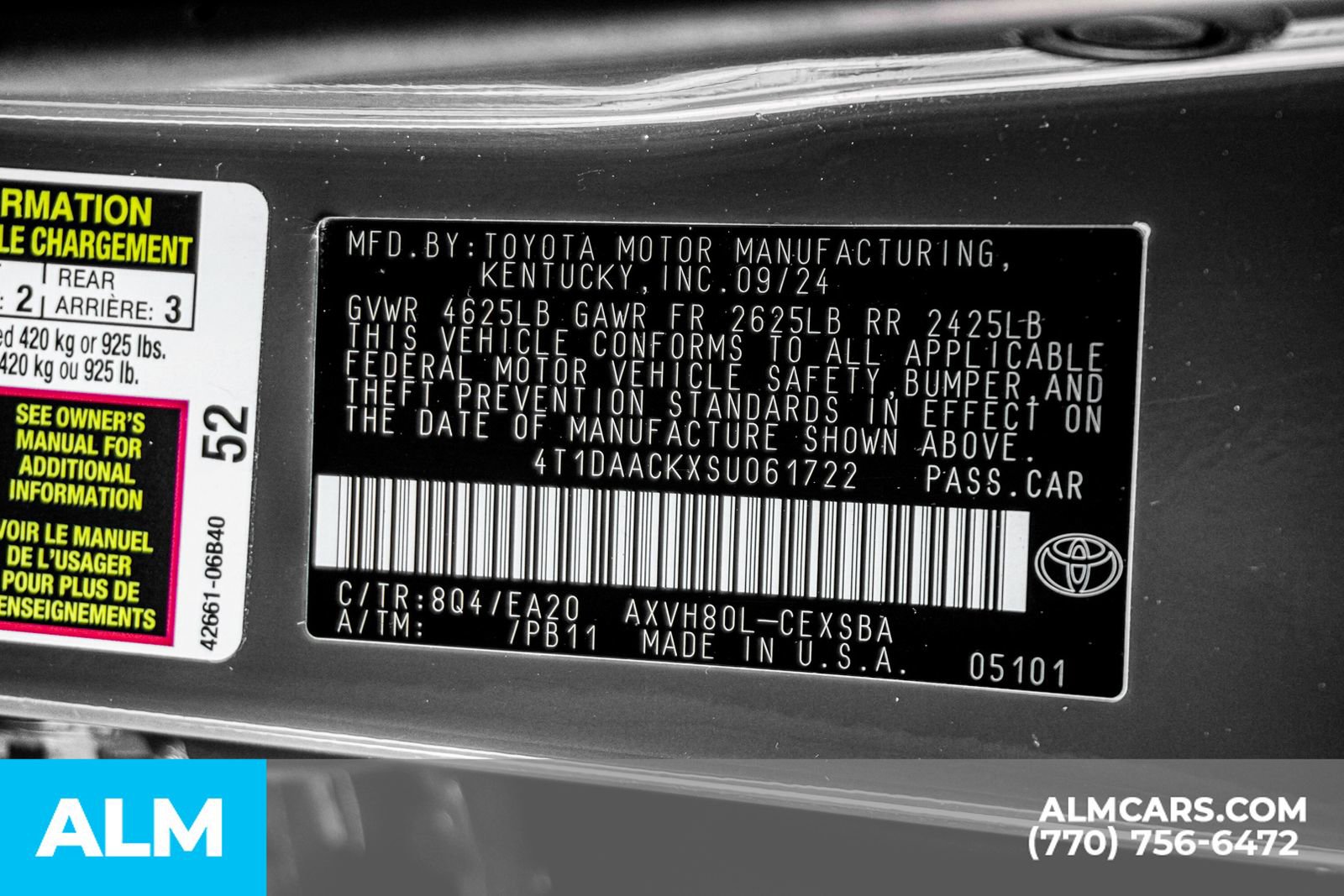 Used 2025 Toyota Camry SE image 63