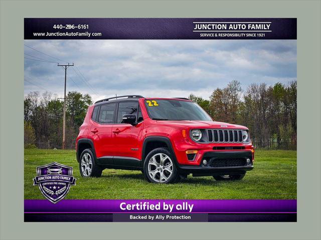 Certified 2022 Jeep Renegade Limited AWD/4WD 360° Tour