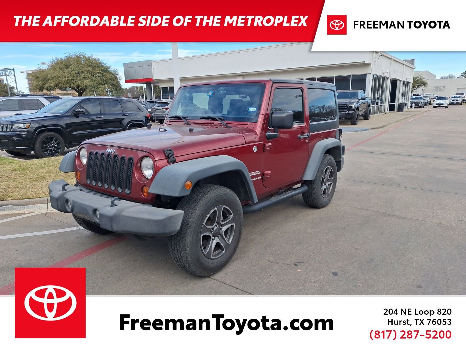Used 2013 Jeep Wrangler Sport image 1