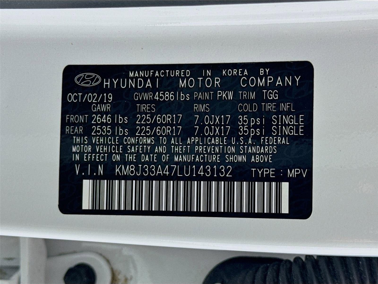 Used 2020 Hyundai Tucson Value w/ Cargo Package FWD image 30
