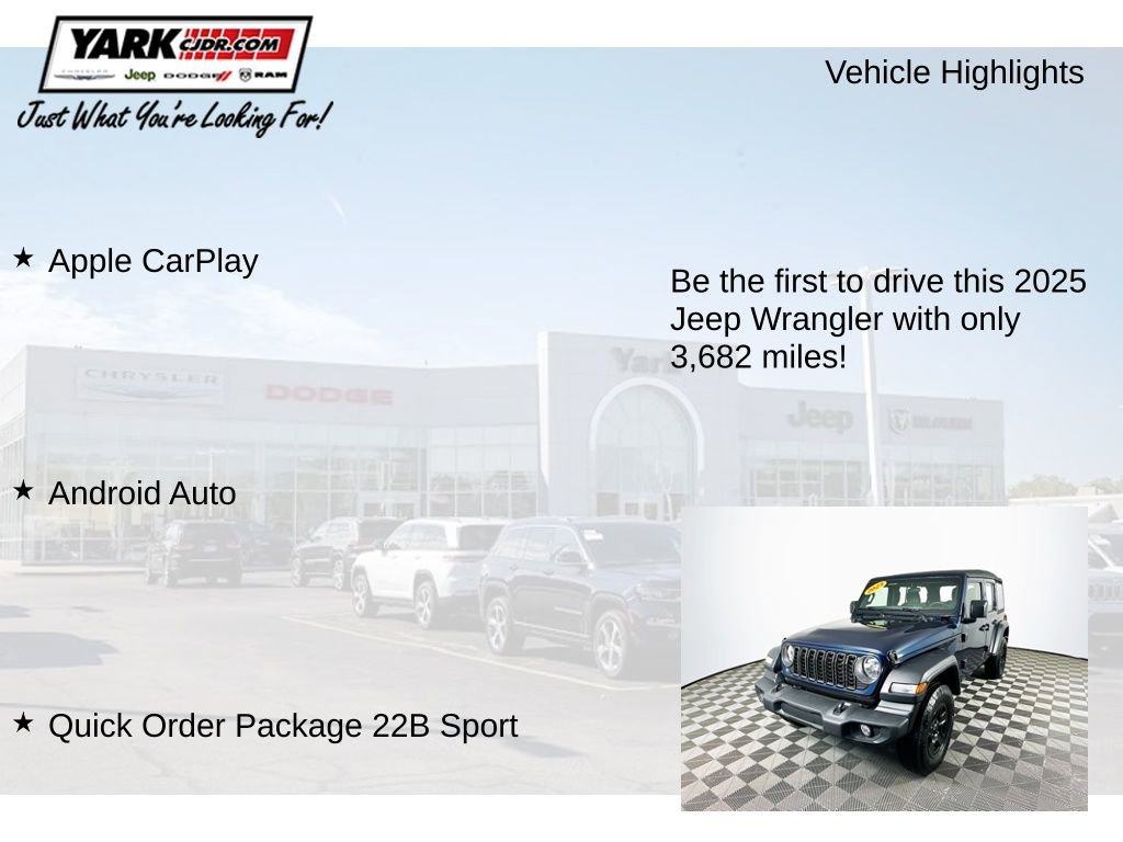 Certified 2025 Jeep Wrangler Sport image 13