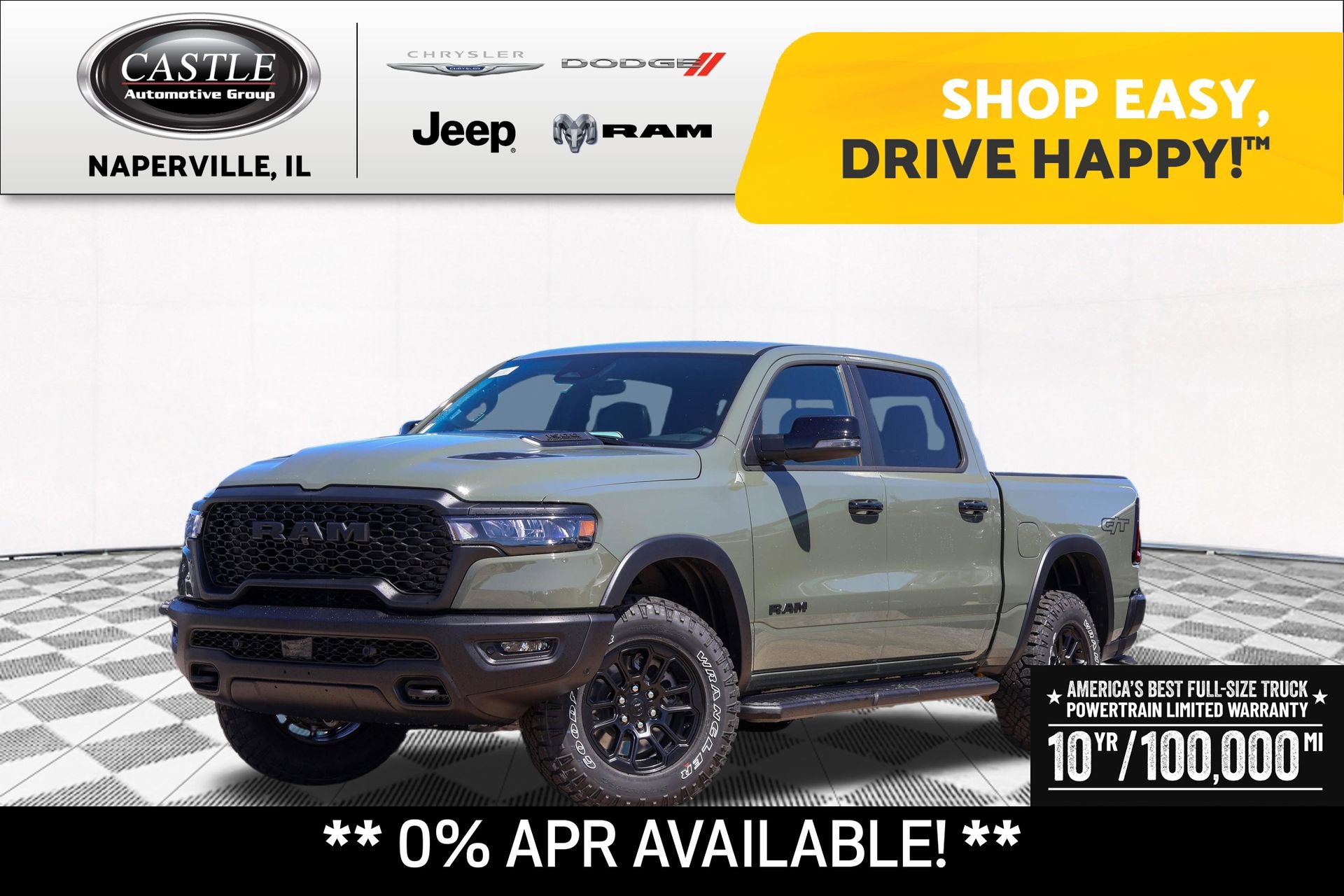 New 2026 RAM 1500 Rebel w/ G/T Package AWD/4WD image 1