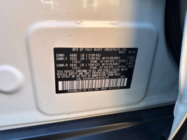 Used 2017 Subaru Outback 2.5i Premium AWD/4WD image 30