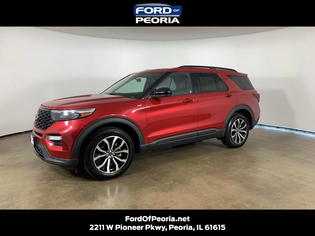 Used 2022 Ford Explorer ST-Line w/ Class IV Trailer Tow Package