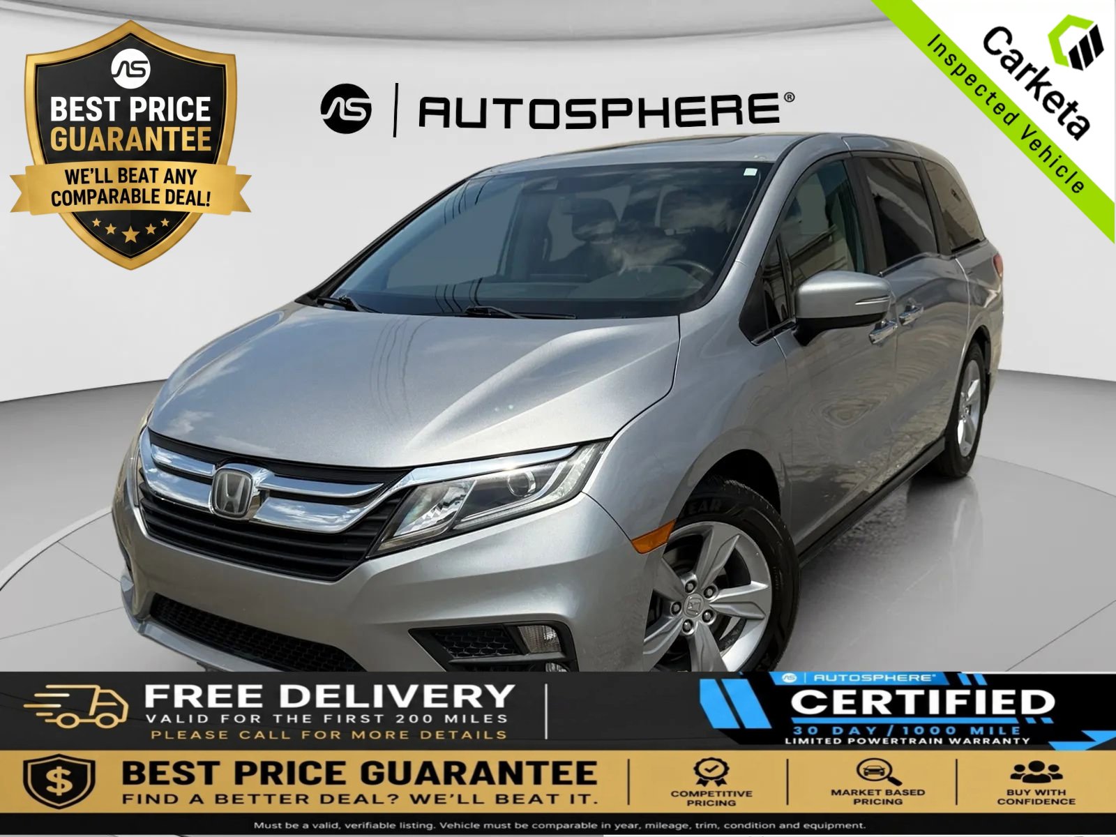 Used 2018 Honda Odyssey EX-L image 1