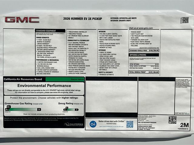 New 2026 GMC Hummer EV 4x4 Crew Cab image 21