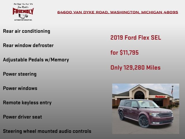 Used 2019 Ford Flex SEL w/ Equipment Group 202A AWD/4WD image 25