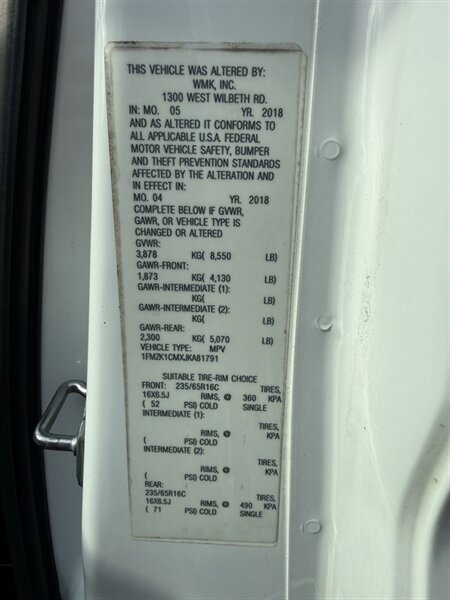 Used 2018 Ford Transit 150 XL RWD image 56