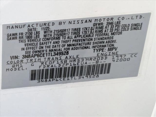 New 2026 Nissan Kicks SV w/ Cold Weather Package image 16