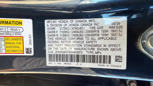 New 2027 Honda CR-V EX-L image 33