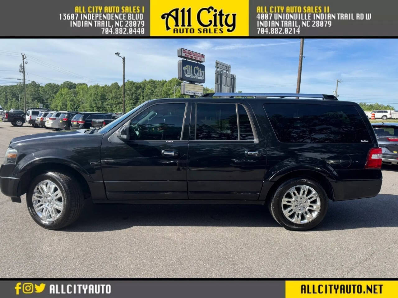 Used 2014 Ford Expedition EL Limited w/ Equipment Group 301A RWD image 3
