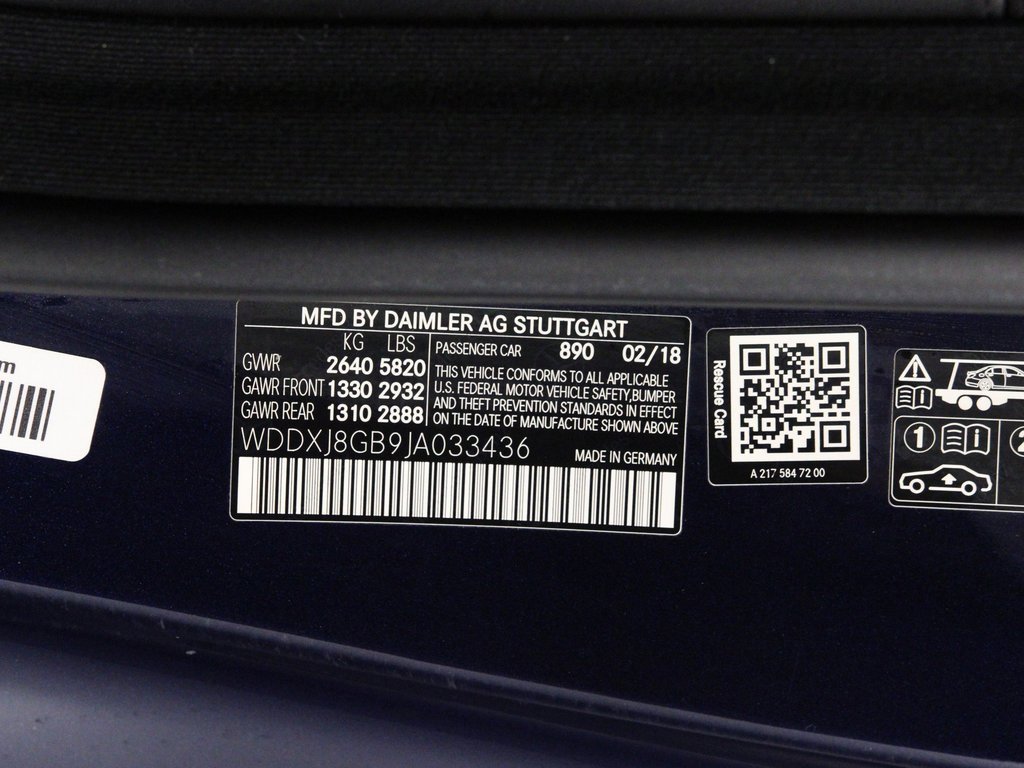 Used 2018 Mercedes-Benz S 560 4MATIC Coupe image 23