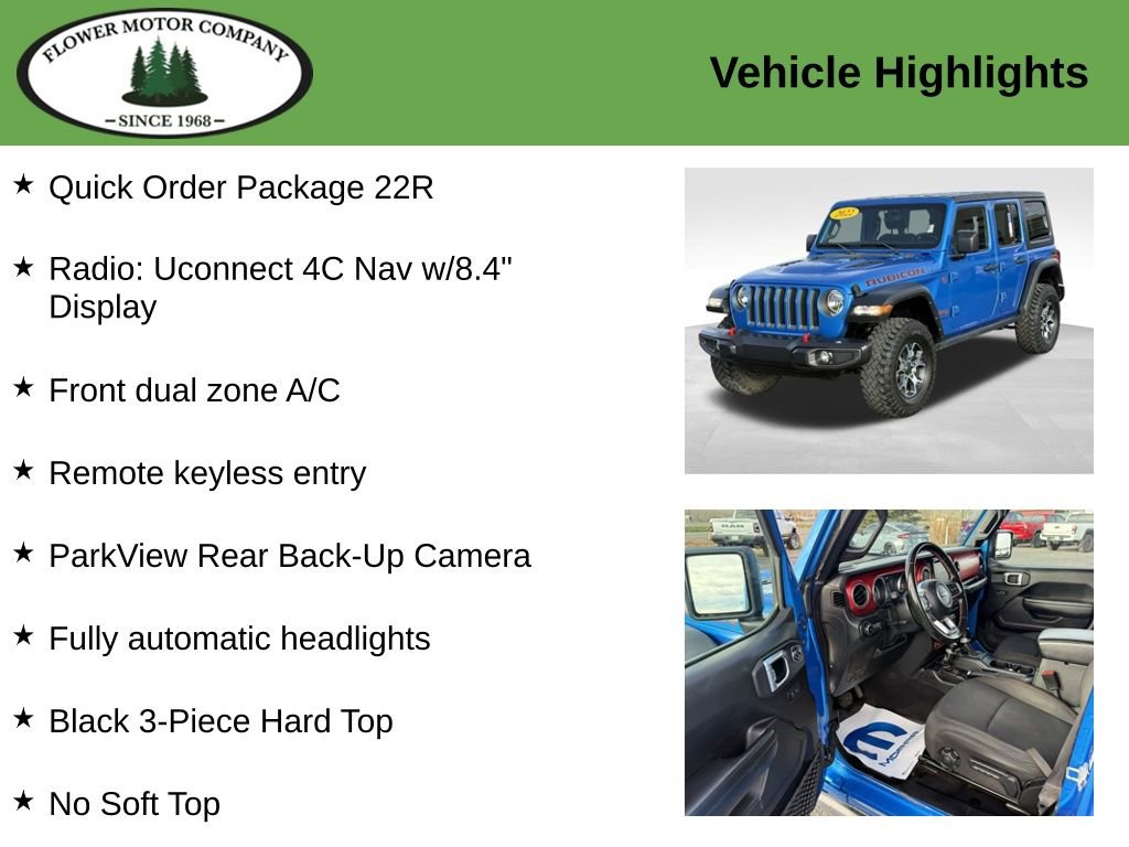 Used 2022 Jeep Wrangler Unlimited Rubicon image 3