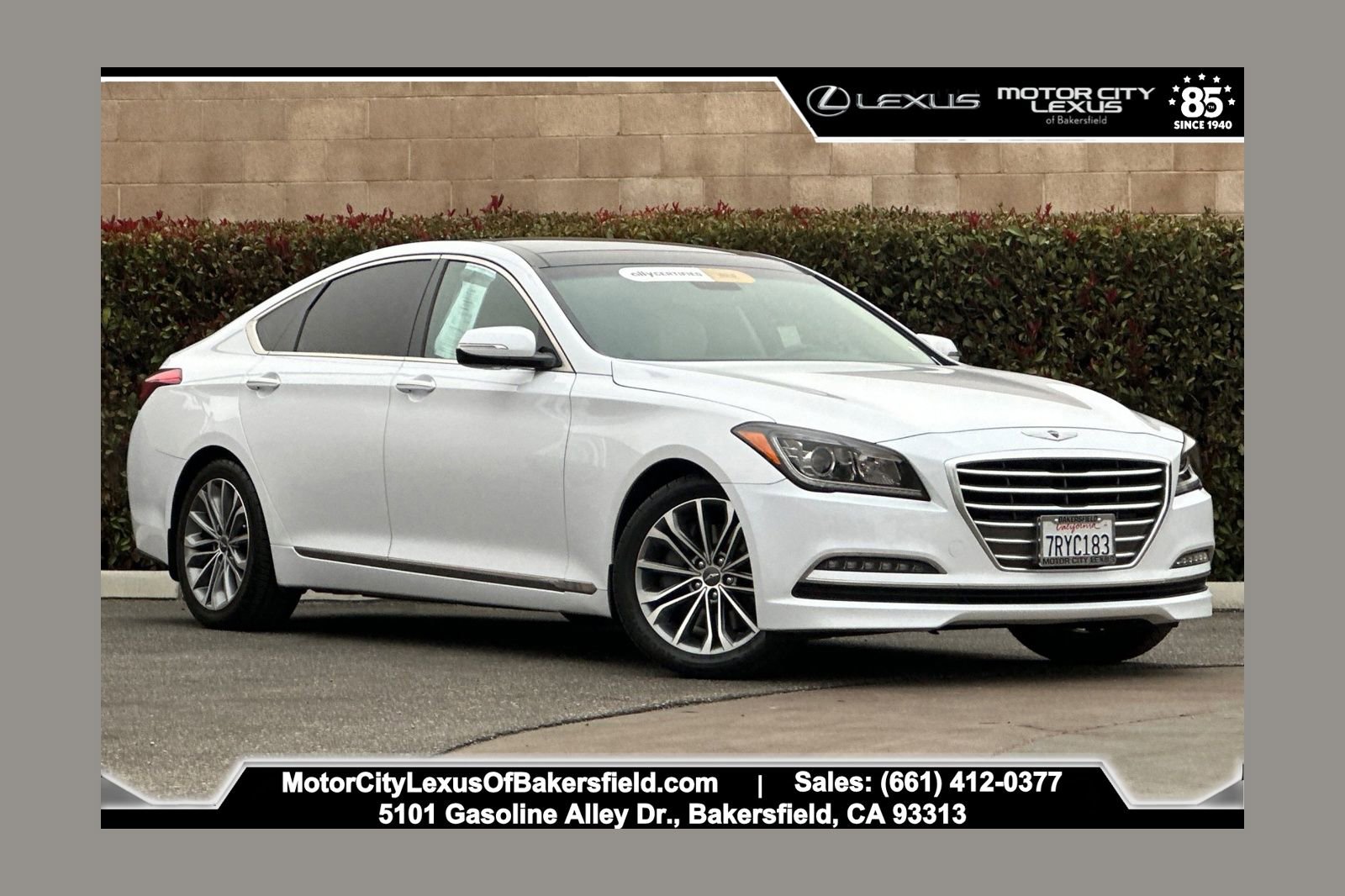 Used 2016 Hyundai Genesis 3.8 w/ Option Group 02