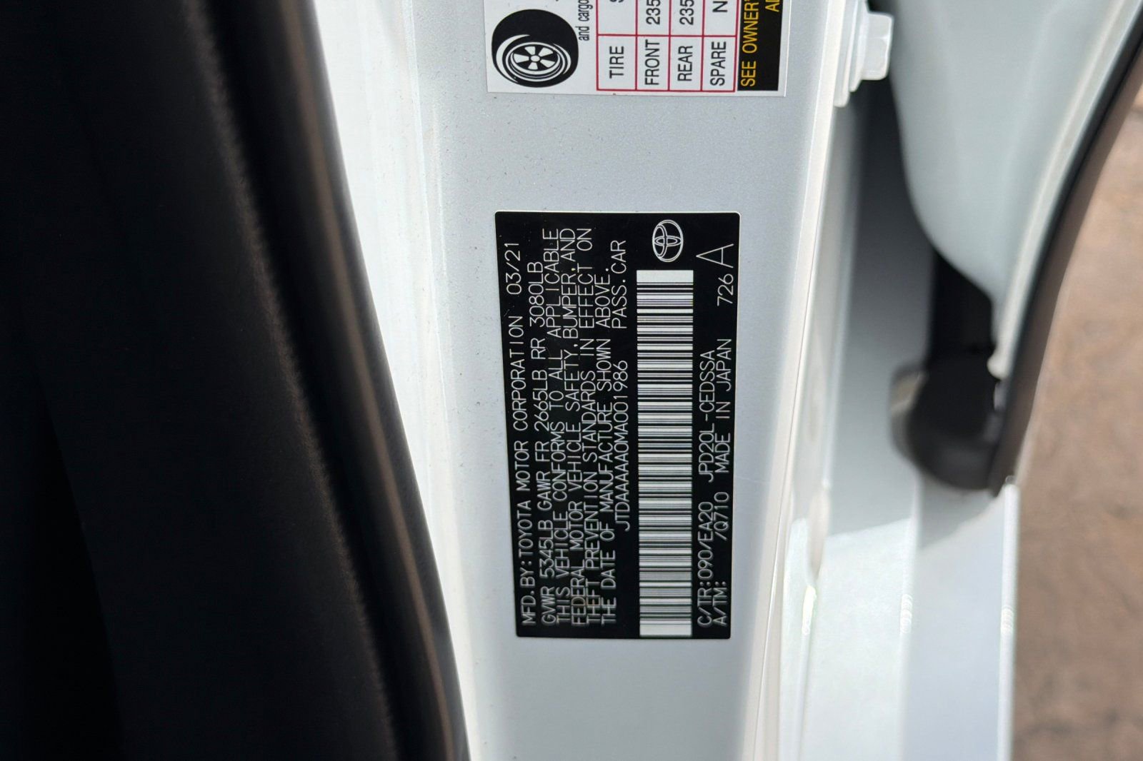 Certified 2021 Toyota Mirai XLE w/ Advanced Technology Package RWD image 36