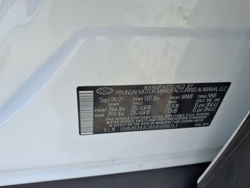 Used 2022 Hyundai Santa Fe SEL FWD image 33