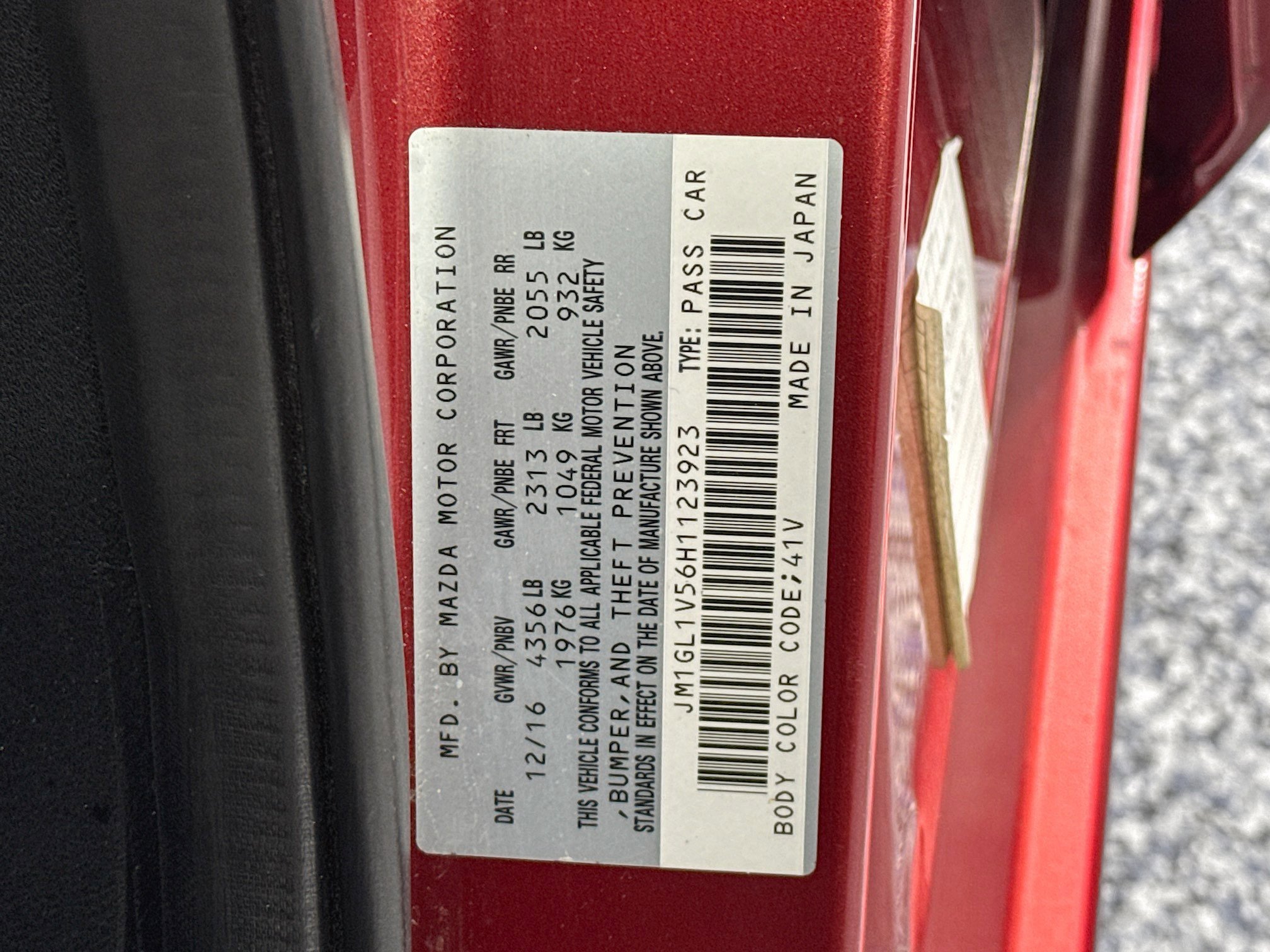 Used 2017 MAZDA MAZDA6 Touring image 30