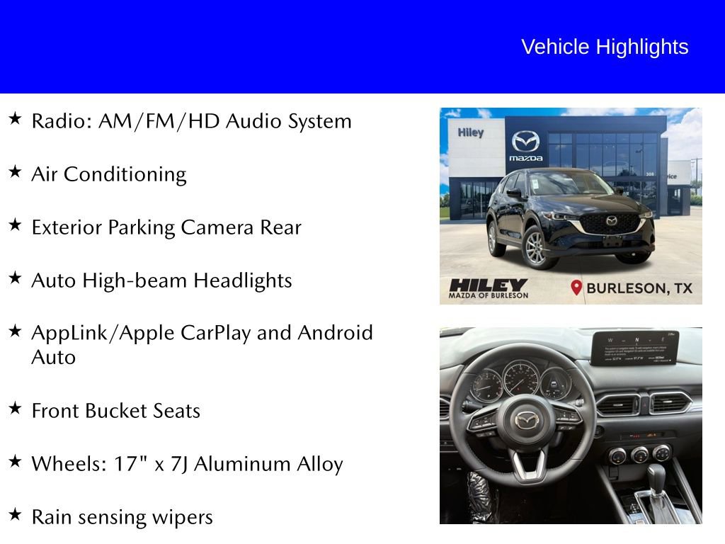 Certified 2025 MAZDA CX-5 AWD 2.5 S image 10