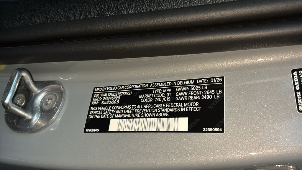 New 2026 Volvo XC40 B5 Ultra w/ Climate Package AWD/4WD image 35