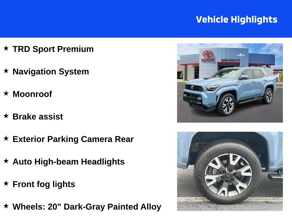 Used 2026 Toyota 4Runner TRD Sport Premium RWD image 4