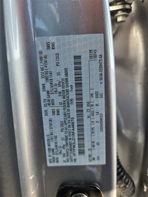 Used 2024 Ford F150 XLT w/ Mobile Office Package image 29