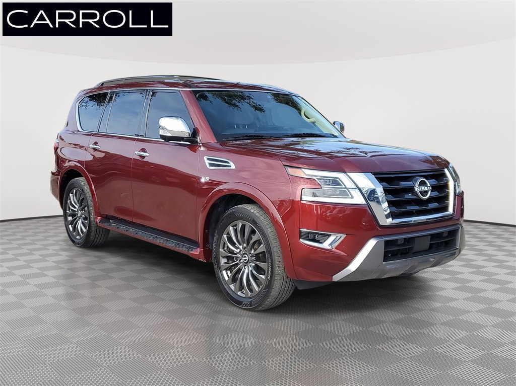 Used 2022 Nissan Armada Platinum w/ Captain's Chairs Package