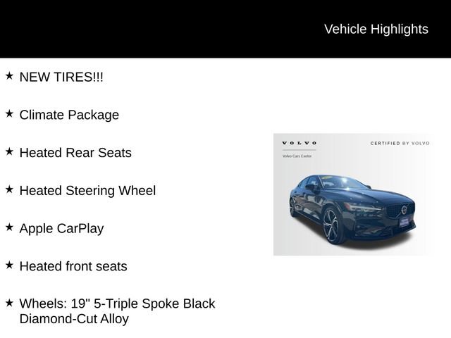 Certified 2025 Volvo S60 B5 Core w/ Climate Package image 5