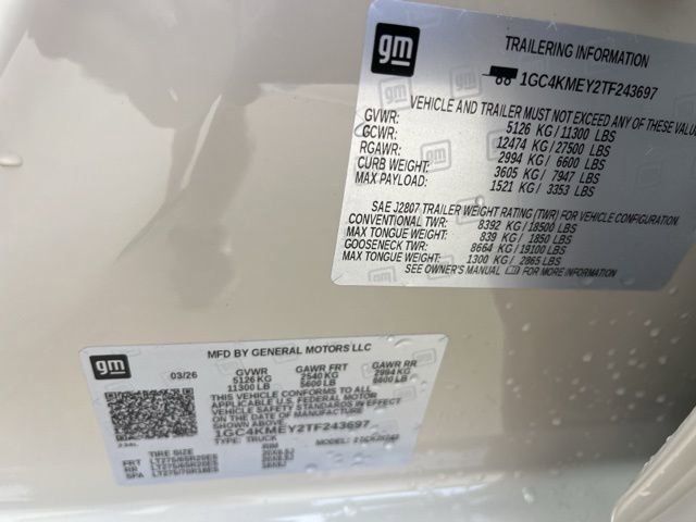 New 2026 Chevrolet Silverado 2500 Custom w/ Custom Value Package AWD/4WD image 36