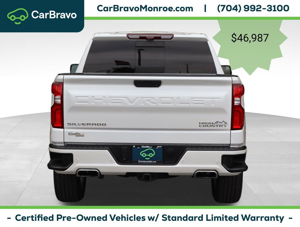 Certified 2021 Chevrolet Silverado 1500 High Country w/ Technology Package AWD/4WD image 5