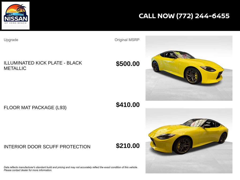 Certified 2023 Nissan Z w/ Floor Mat Package (L93) RWD image 6