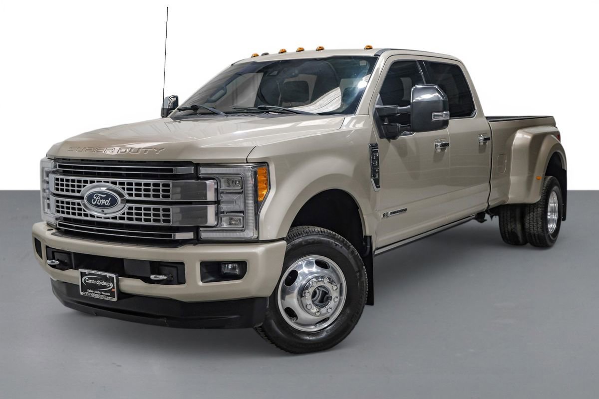 Used 2018 Ford F350 Platinum w/ Platinum Ultimate Package AWD/4WD image 4