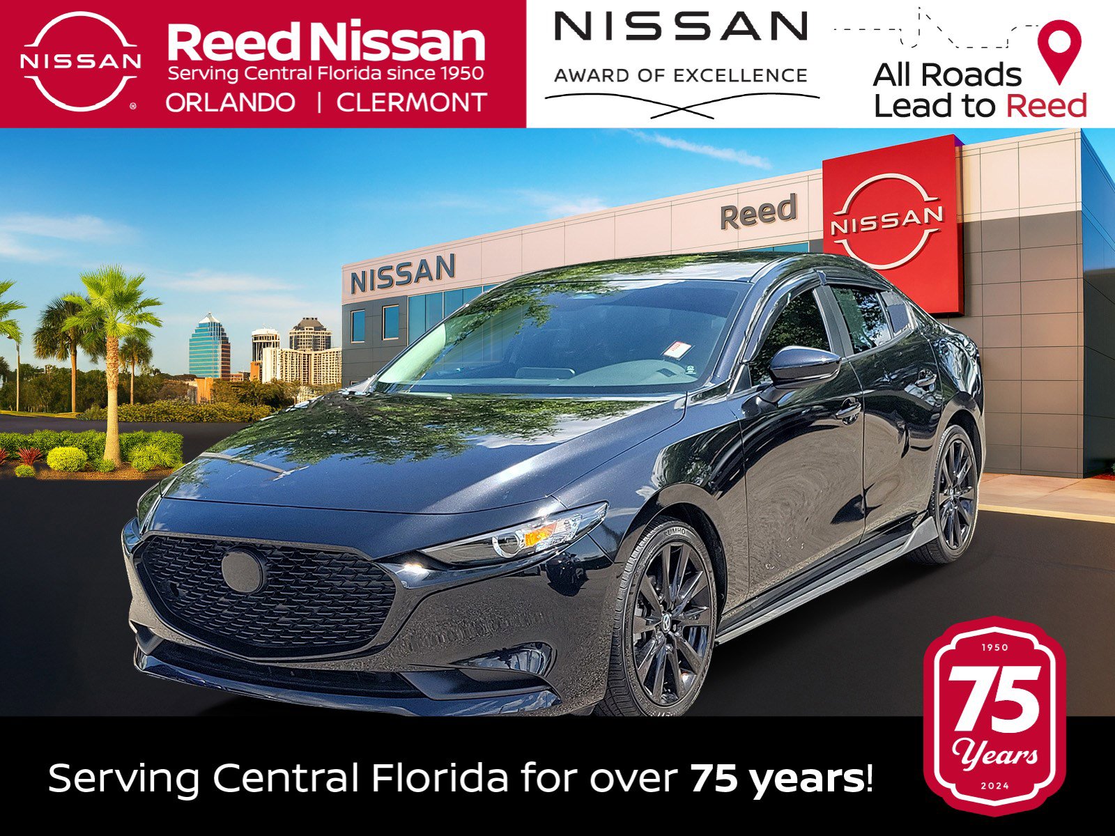 Used 2024 MAZDA MAZDA3 s image 1