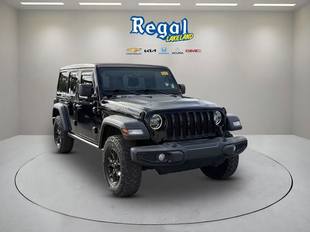 Used 2021 Jeep Wrangler Unlimited Sport AWD/4WD image 1