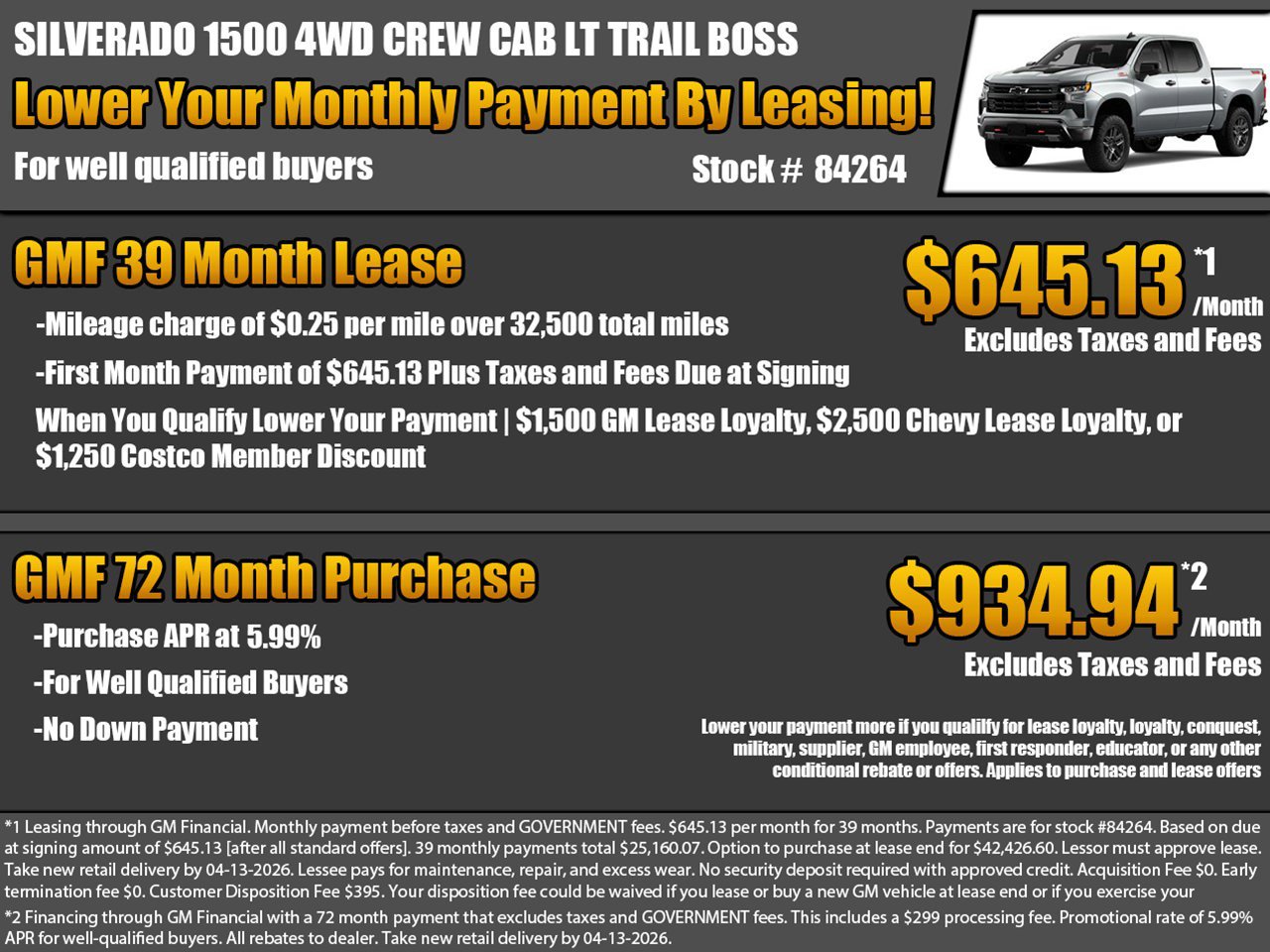 New 2026 Chevrolet Silverado 1500 LT Trail Boss image 2