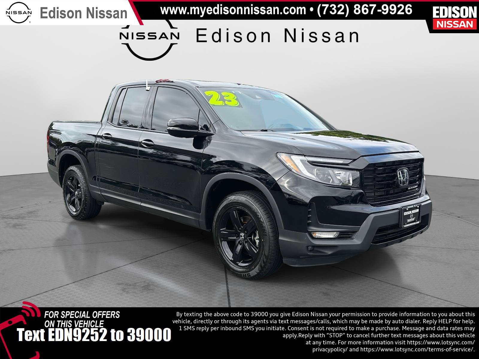Used 2023 Honda Ridgeline Black Edition
