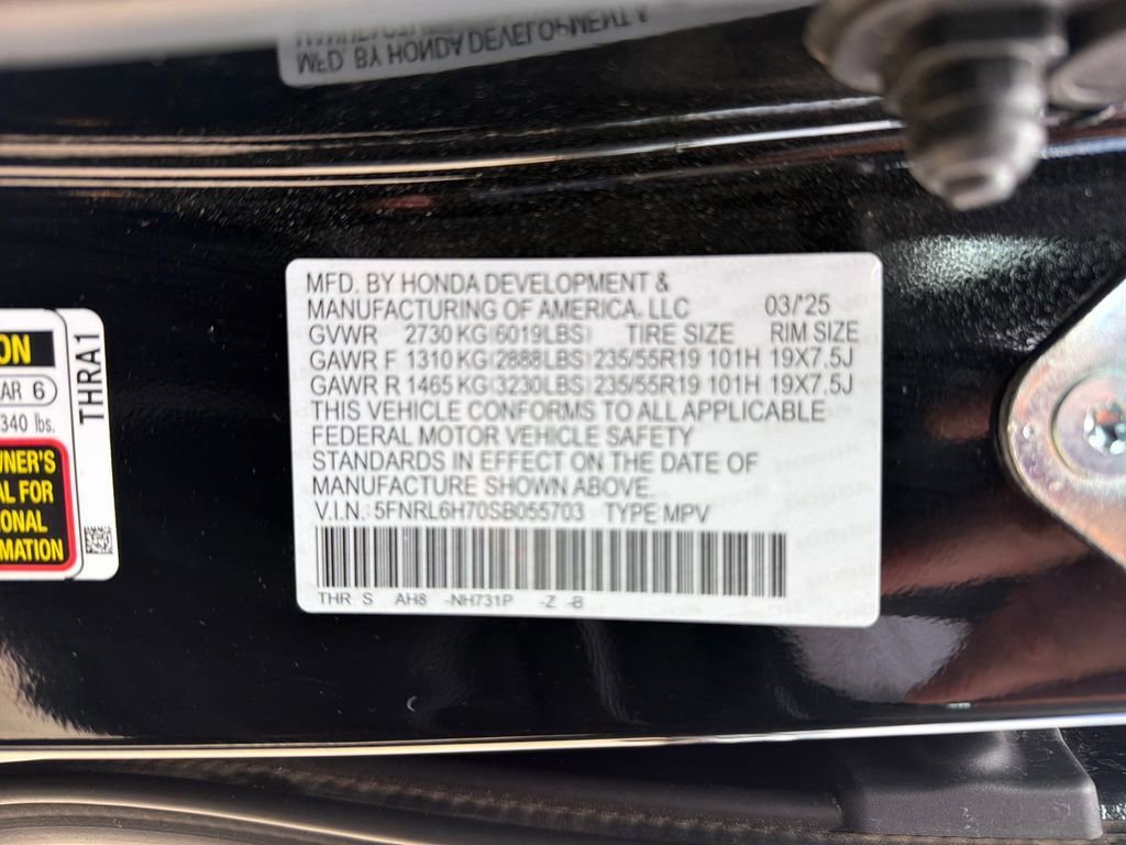 Certified 2025 Honda Odyssey Sport-L image 34