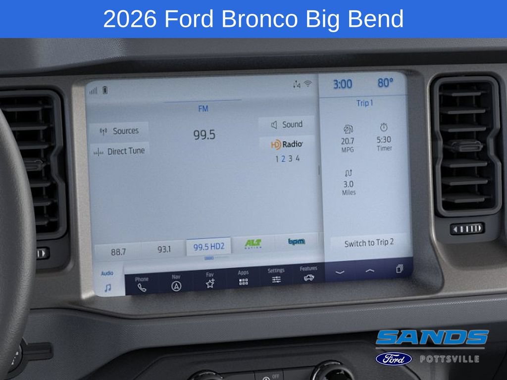 New 2026 Ford Bronco Big Bend AWD/4WD image 15