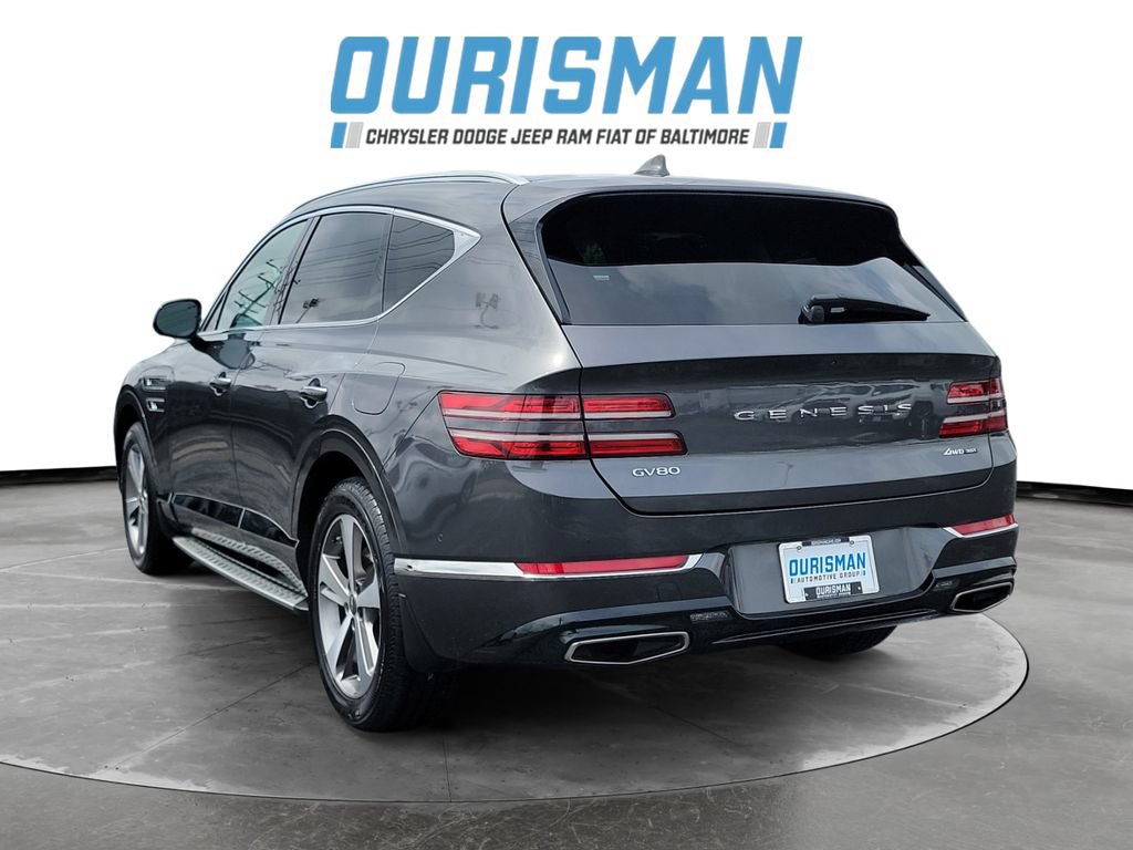 Used 2021 Genesis GV80 3.5T w/ Advanced Package 06 AWD/4WD image 4